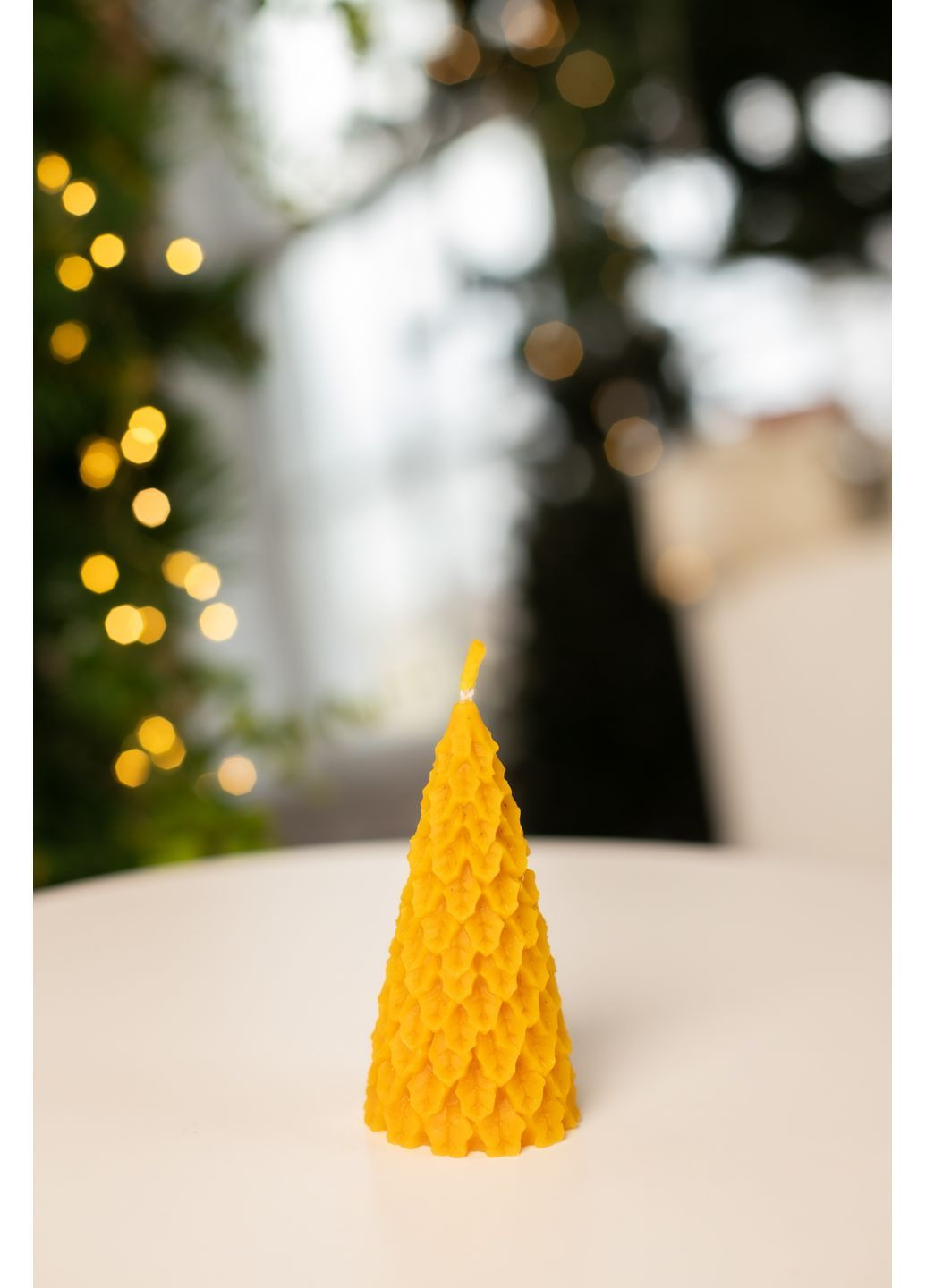 🕯 Свічка з натуральної вощини «Ялинка» yourbee_honey (371500836)