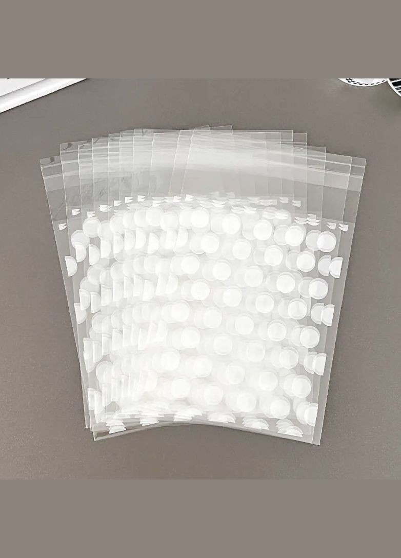 Прозрачные пакеты Opp для хранения и упаковки ювелирных изделий с самоклейкой и белым узором 8*13 см 50 шт уп No Brand (317353292)