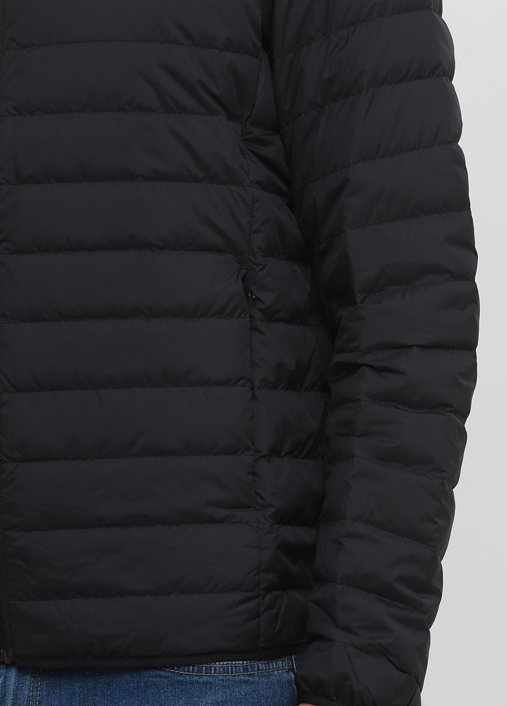 Черная демисезонная куртка демисезонная - мужская куртка uq0317m Uniqlo