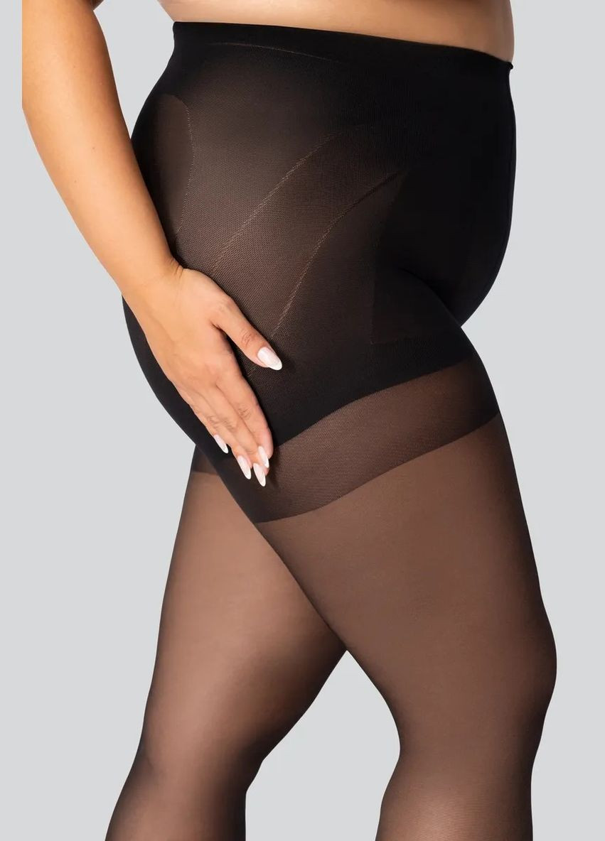 Жіночі колготки великого розміру з коригуючим ефектом shaping 30 den Mona (325442328)