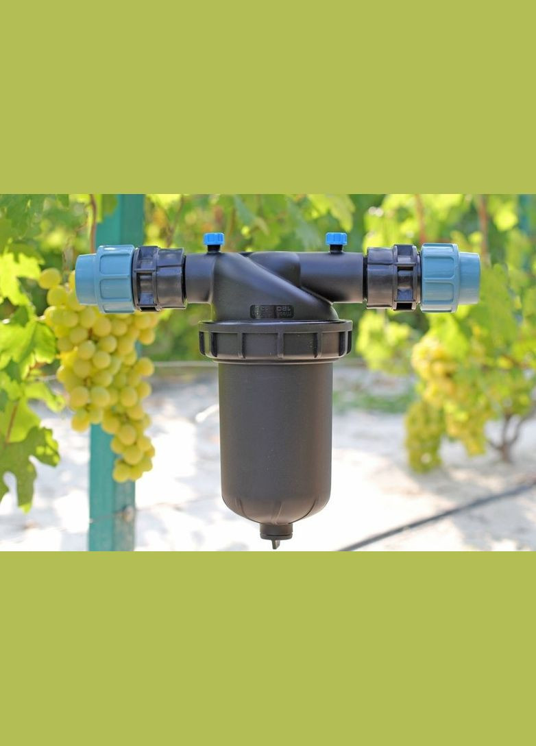 Фільтр дисковий 1 і 1/4 дюйма для крапельного поливання (1740-DT-120) прямий Presto-PS (301066796)