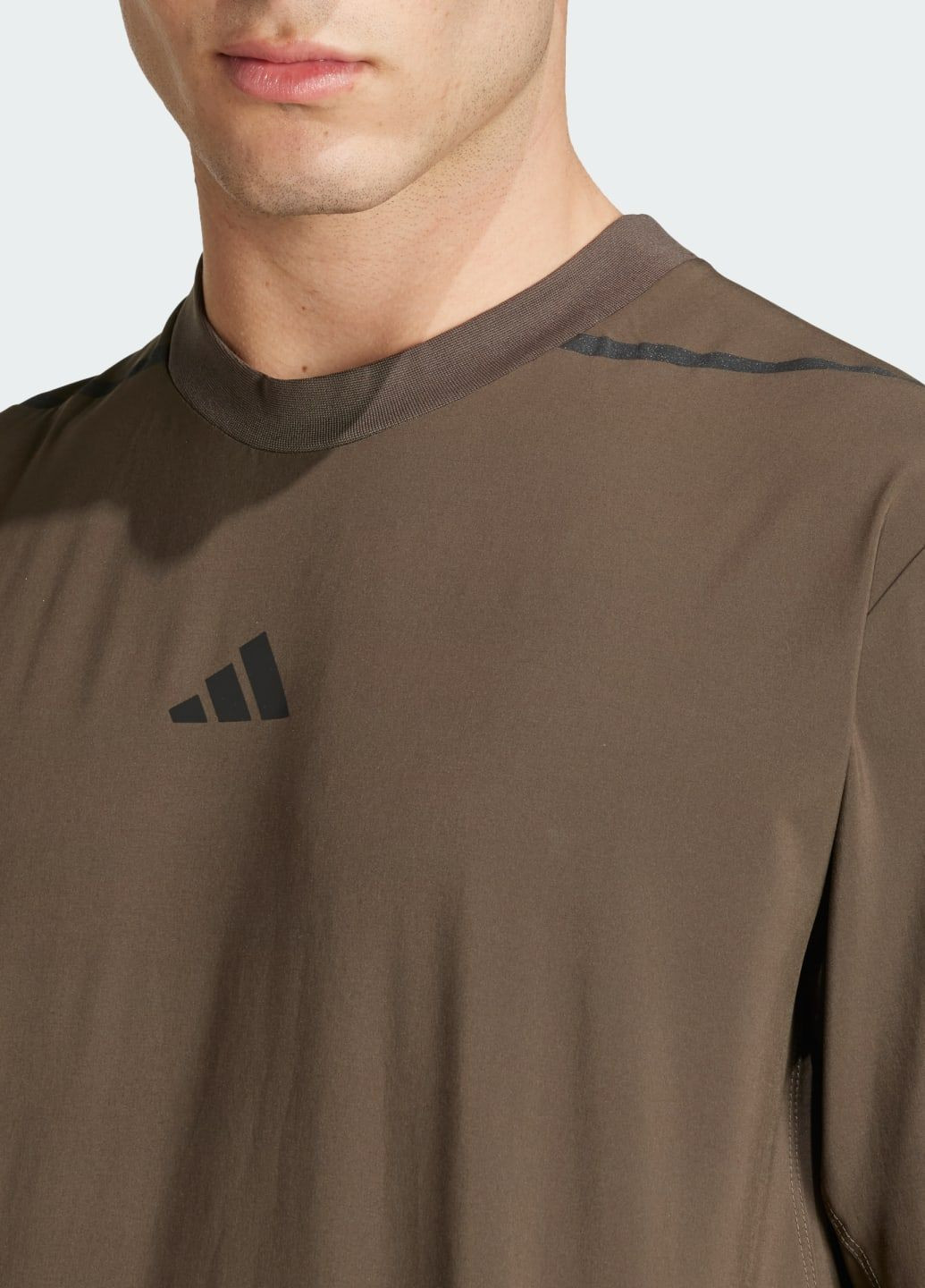 Зеленая футболка workout adidas