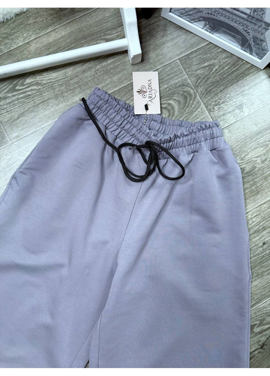 Штани Джогери оверсайз з високою посадкою,турецький рикотаж Україна (351486551)