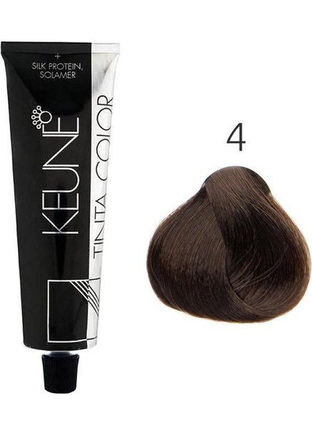 Стійка фарба для волосся Tinta Color 4 Medium Brown 60 мл Keune (341318418)