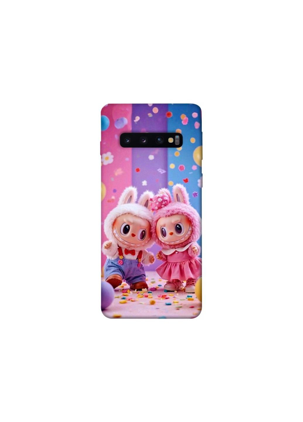 Чехол на Samsung Galaxy S10 Labubu twins ver.3 Frontalka (361978029)