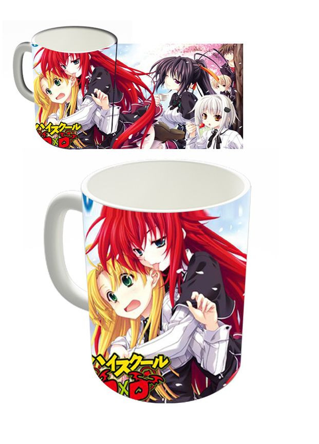 Чашка біла аніме Старша школа демонів (z0672) No Brand (326996624)