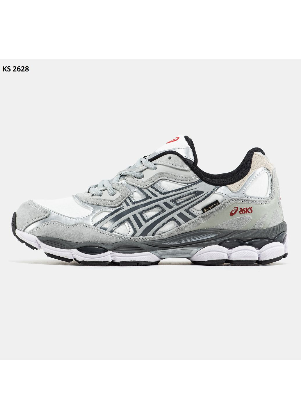 Сірі Осінні кросівки чоловічі asics gel-nyc gore-tex gray асікс гель нюк No Brand