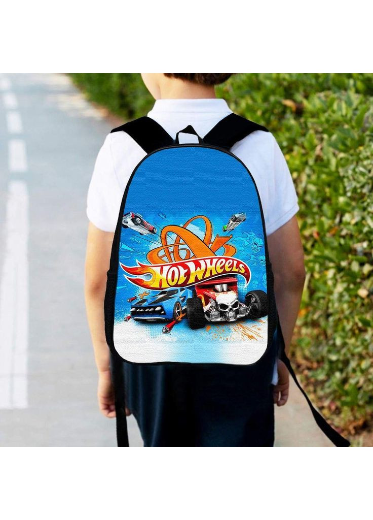 Рюкзак дитячий Хот Вілс " " 34х27см, міський ранець для хлопчика з принтом (0405) (1329343) Hot Wheels (373264688)