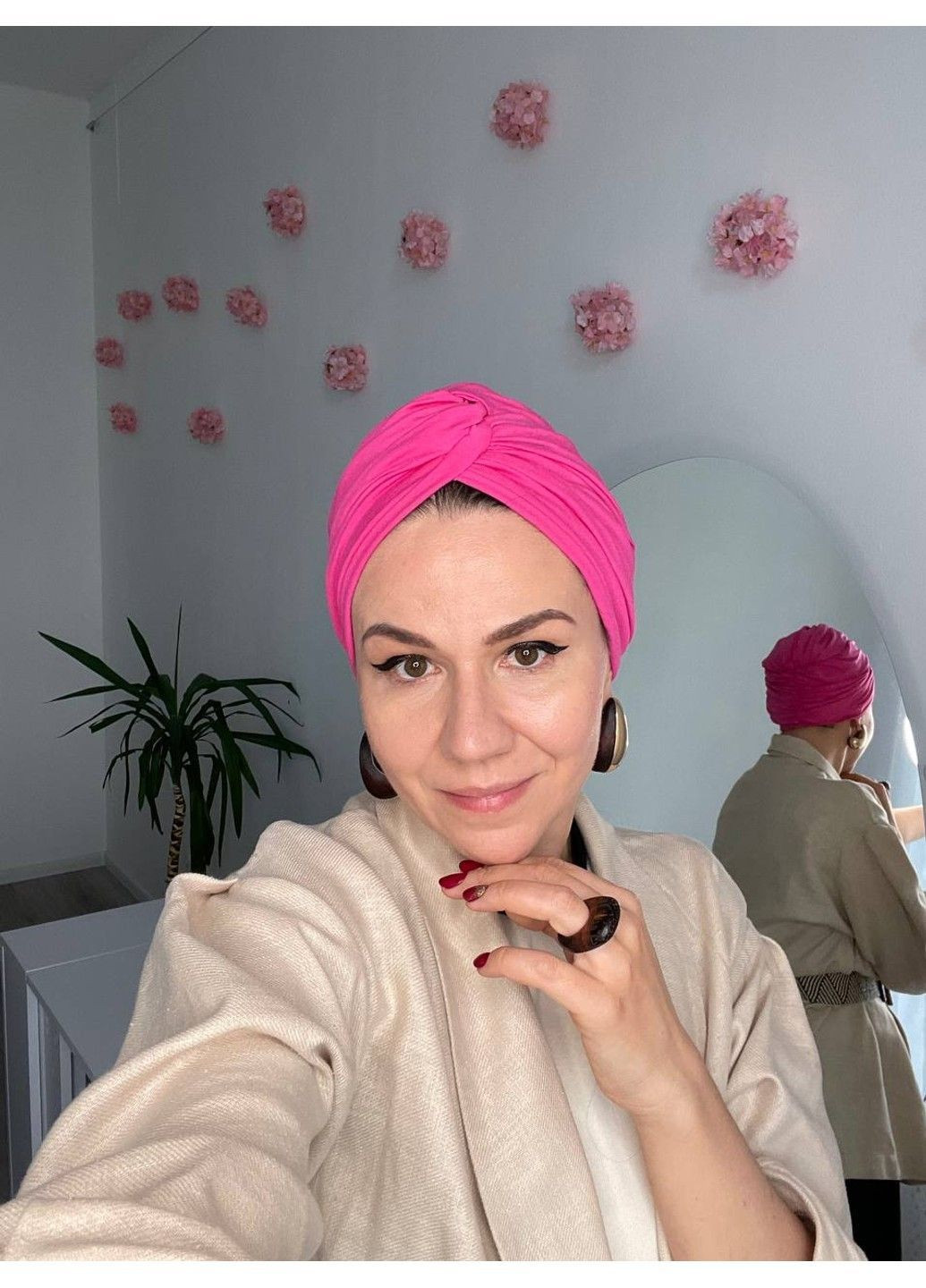 Тюрбан трикотажный BANDANA QUEEN (366239290)