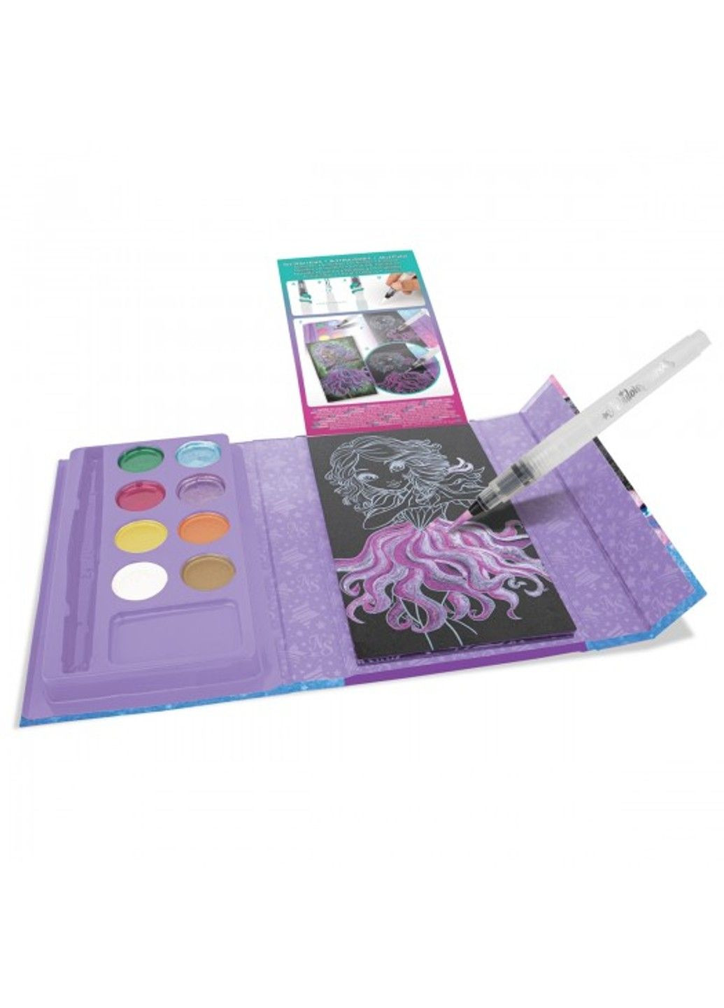 Набор для творчества – Раскраска с водой: Возьми в путь Nebulous Stars (331296994)