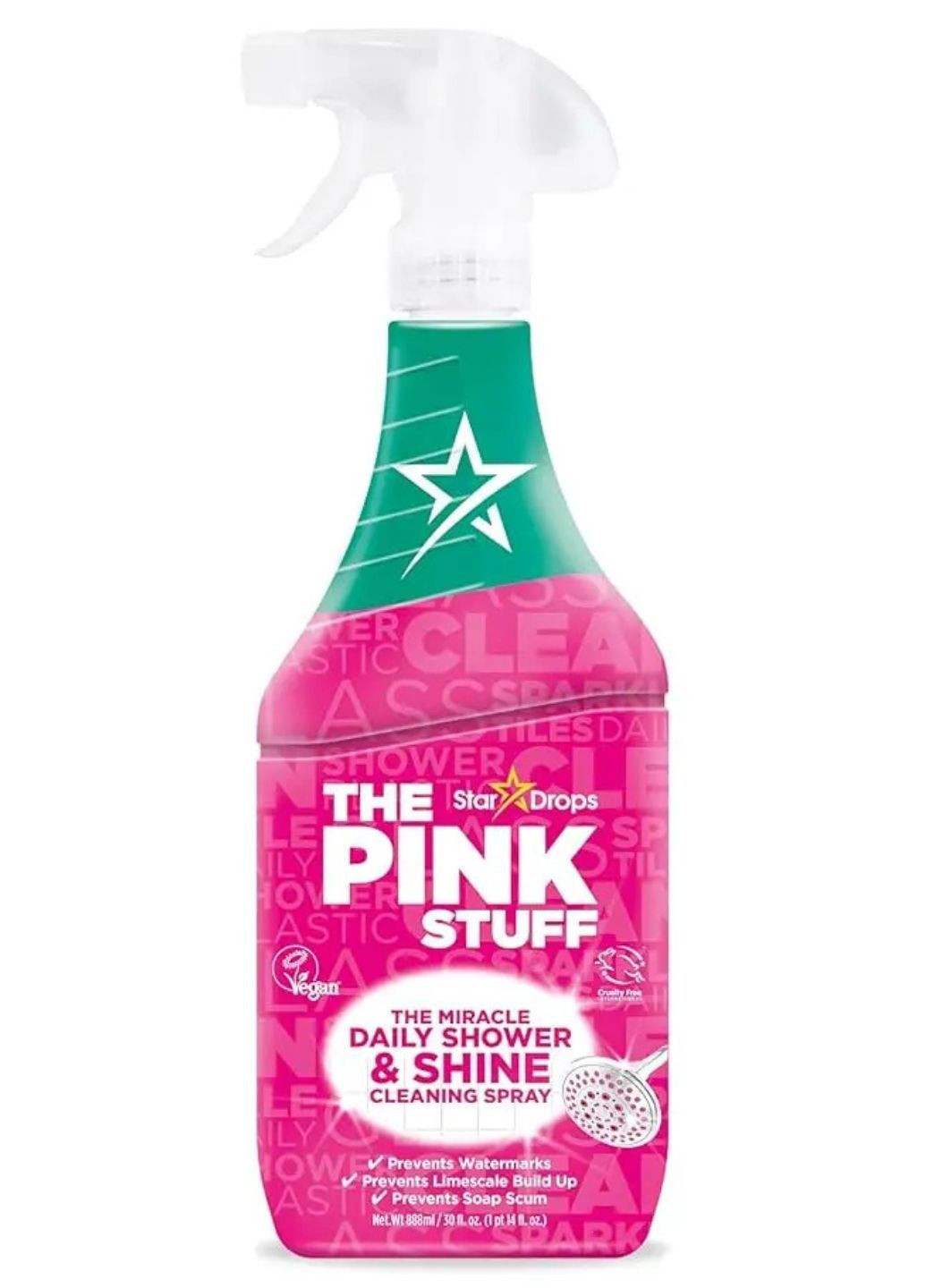 Засіб для чищення душових кабін Daily Shower & Shine 850 мл The Pink Stuff (366330021)
