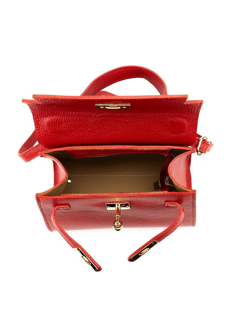 Сумка жіноча класична невелика кросбоді через плече з натуральної шкіри флотар RoyalBag (371274636)