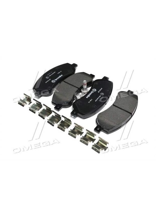 Колодка гальмівна диск. FORD TRANSIT передн. (вир-во ) Brembo (368898656)