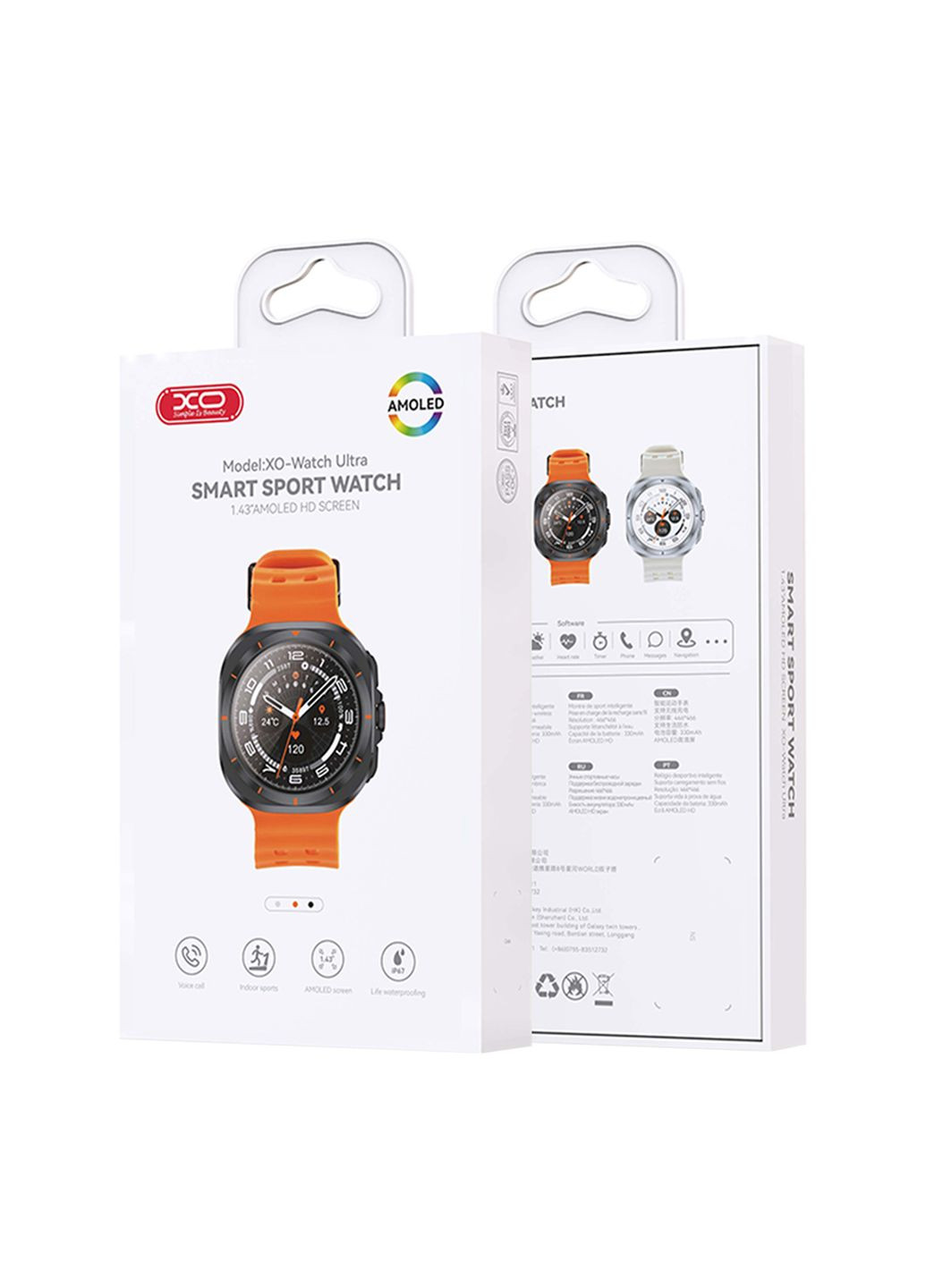 Смарт Годинник Watch Ultra AMOLED XO (339100126)