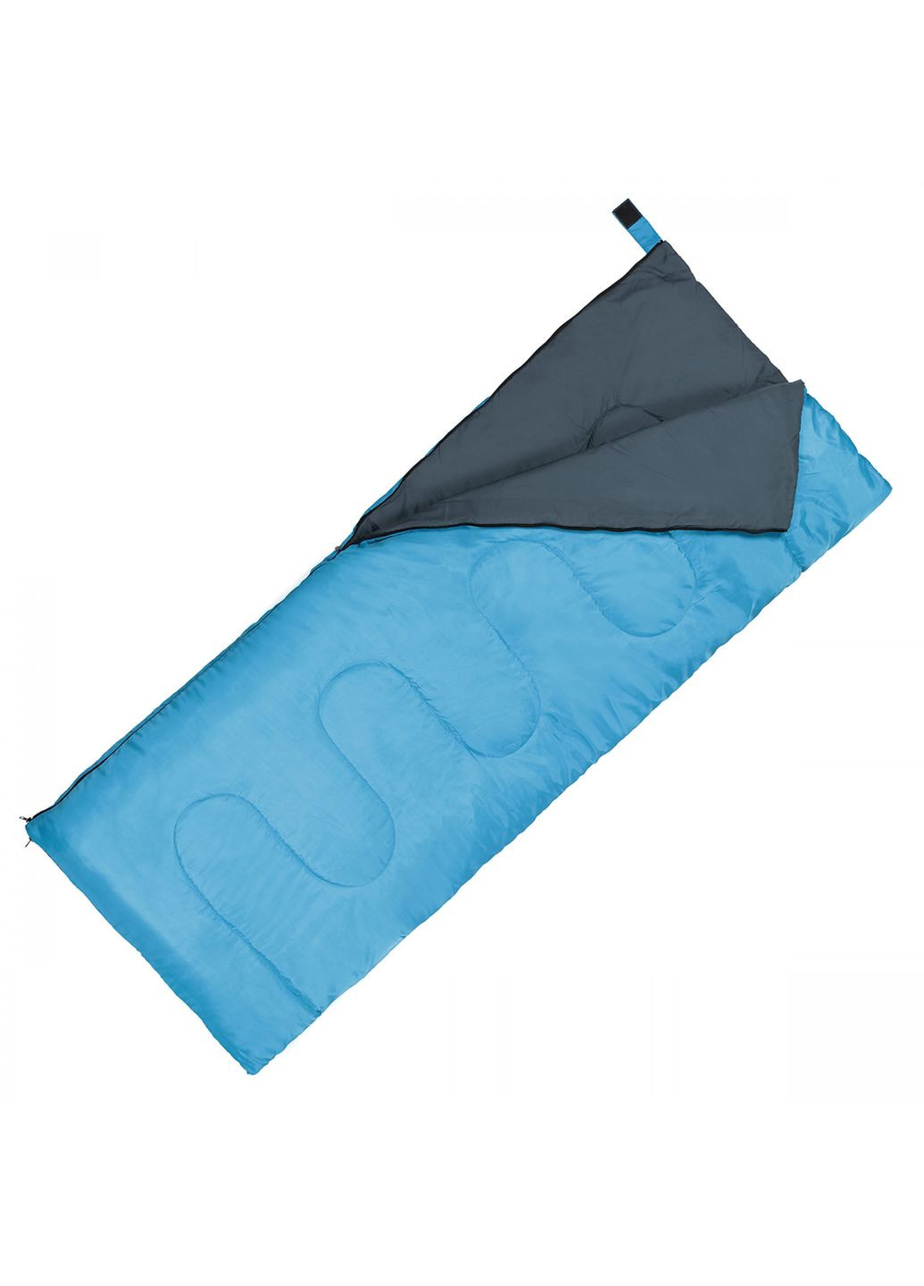 Спальный мешок (спальник) одеяло SV-CC0060 +2 ...+21°C R Sky Blue/Grey SportVida (315781146)