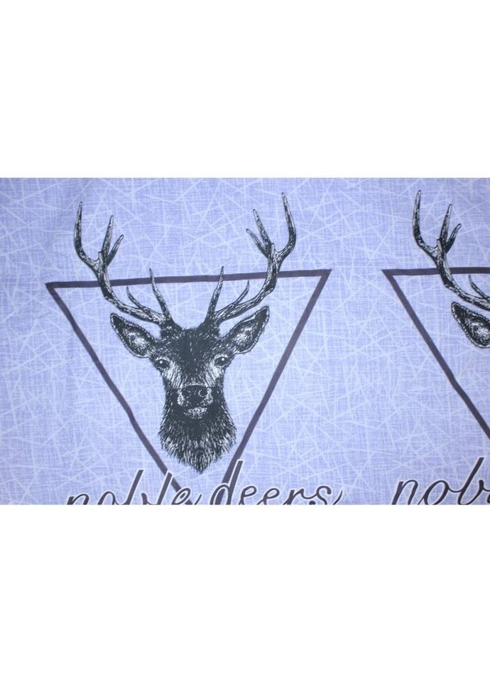 Постільна білизна Бязь Ranforce Elite 17-0514 Noble deers Односпальний (2200004665887) Mirson (280436711)