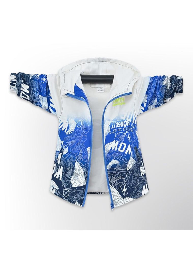 Комбинированная демисезонная ветровка No Brand