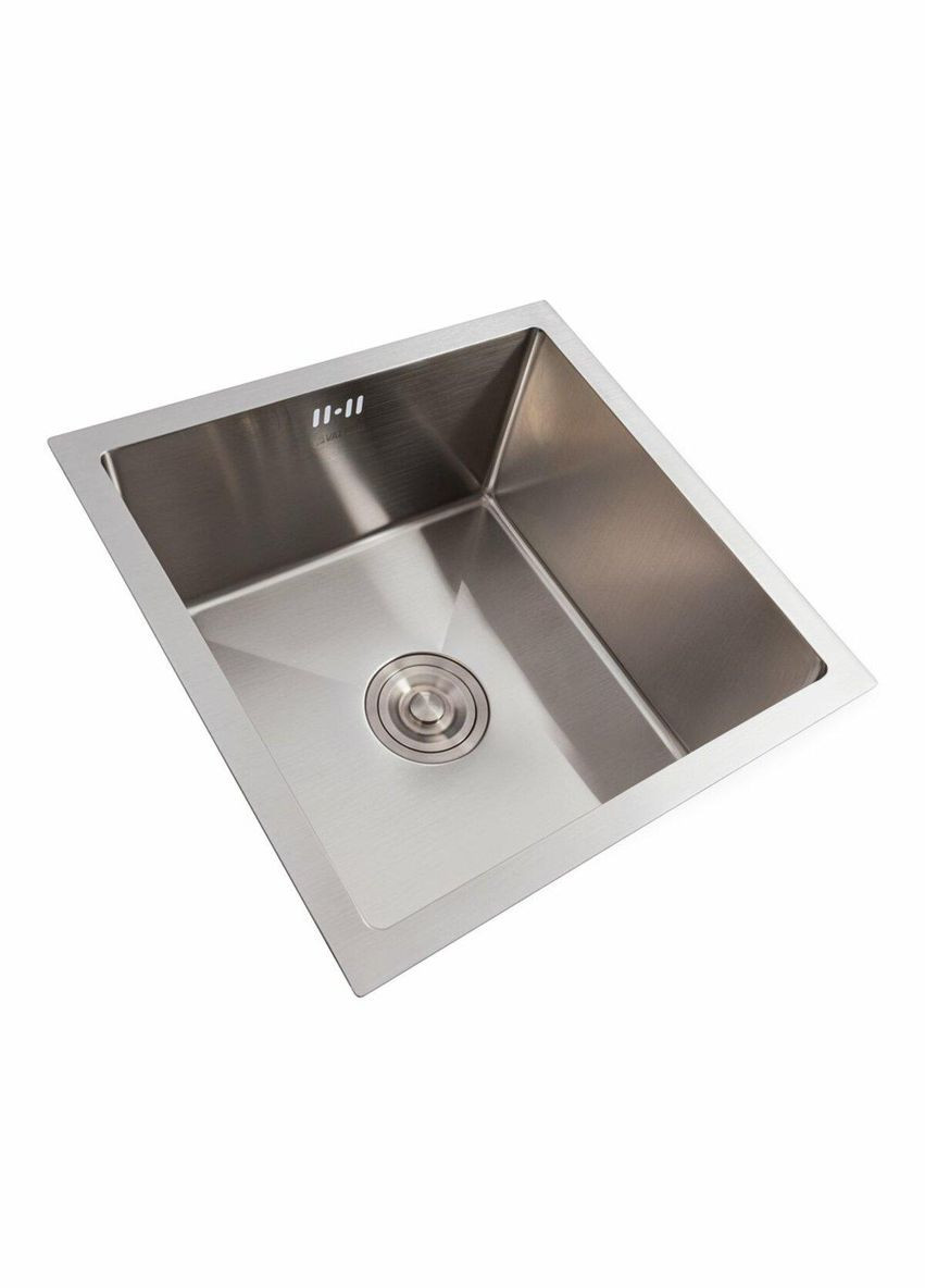 Кухонна мийка нержавійка СМ 44*44 Handmade (монтаж під стільницю) Valeso (342069797)