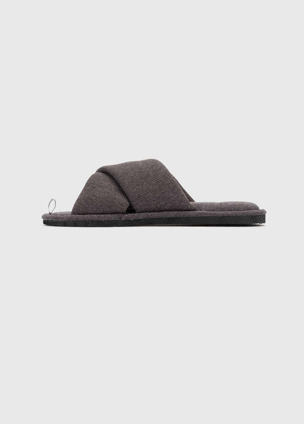 Темно-серые тапочки мужские 9263-9264-9265 темно-серый (4820182037412a) shop (4820182037412) Twins