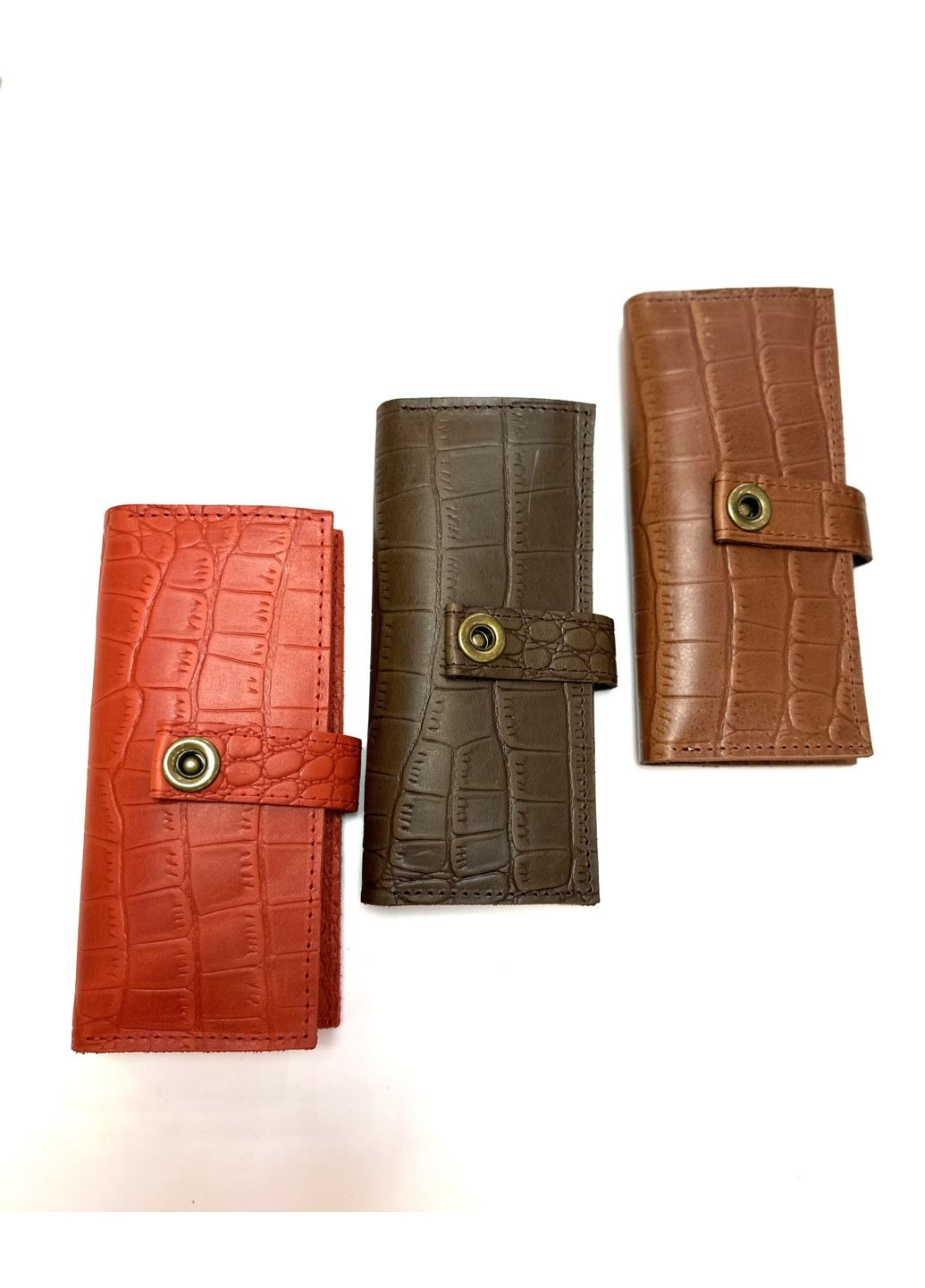 Женский кожаный кошелек 13.4 Крокодил Цвет На Выбор Dekey (351898979)