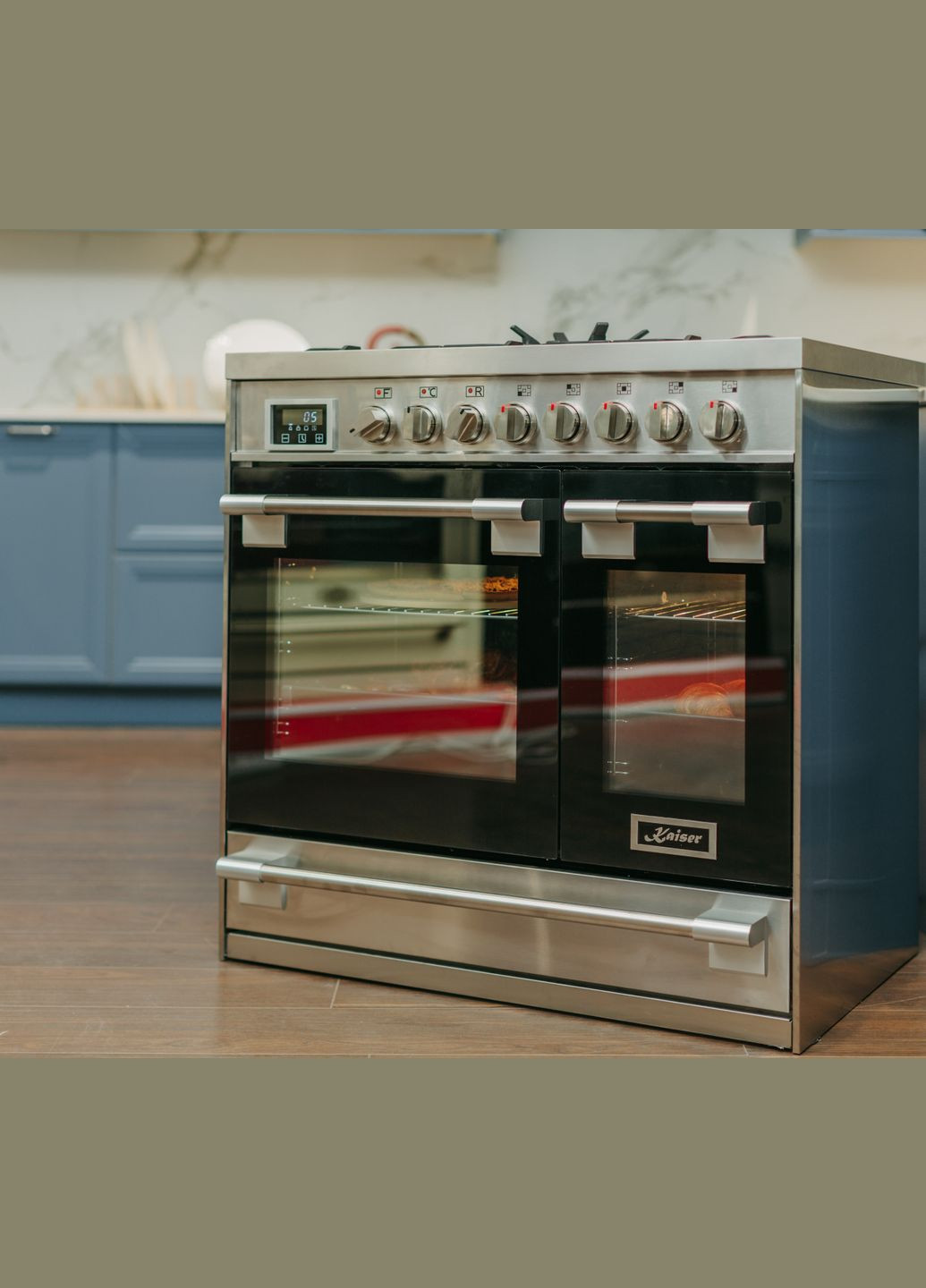 Газовая плита газовая hge 93201 r Kaiser