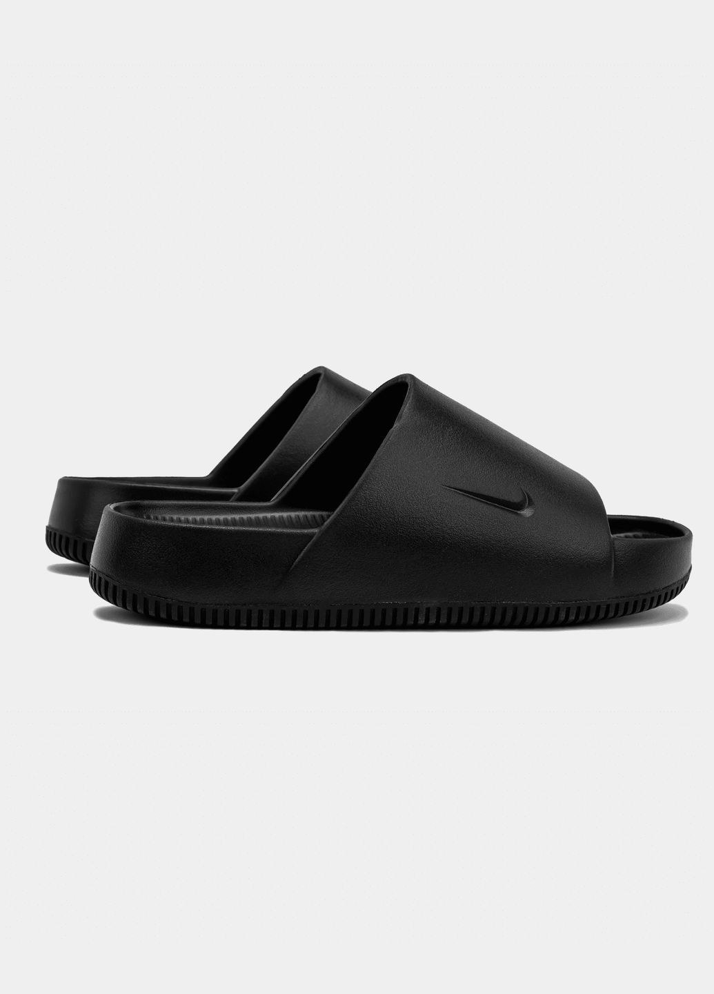 Тапочки чоловічі Calm Slide FD4116-001 чорні Nike (280277516)