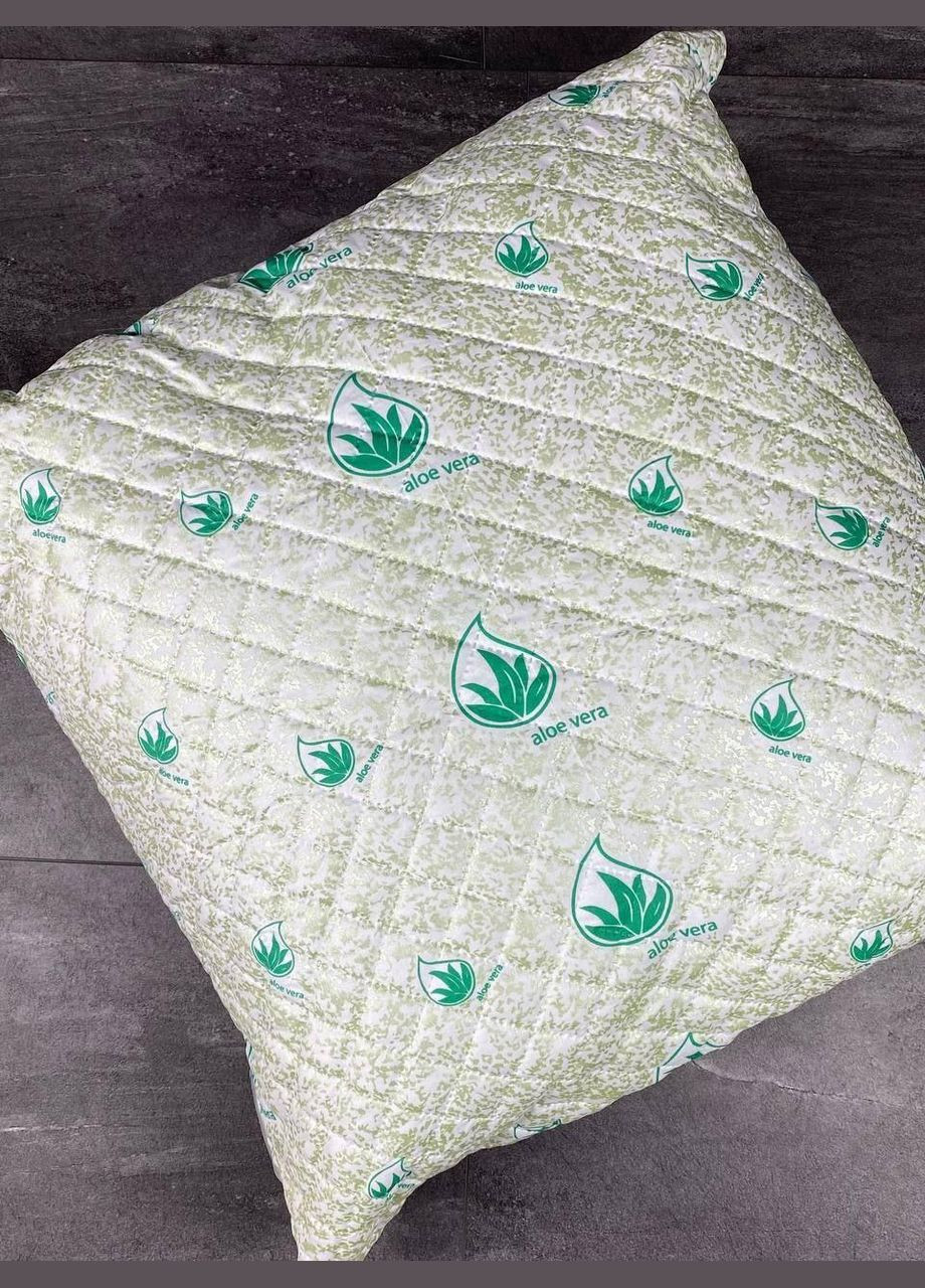 Подушка волокно алоэ вера гипоаллергенная с пропиткой 70х70 см (П-M-AloeVera-5) No Brand (306633128)