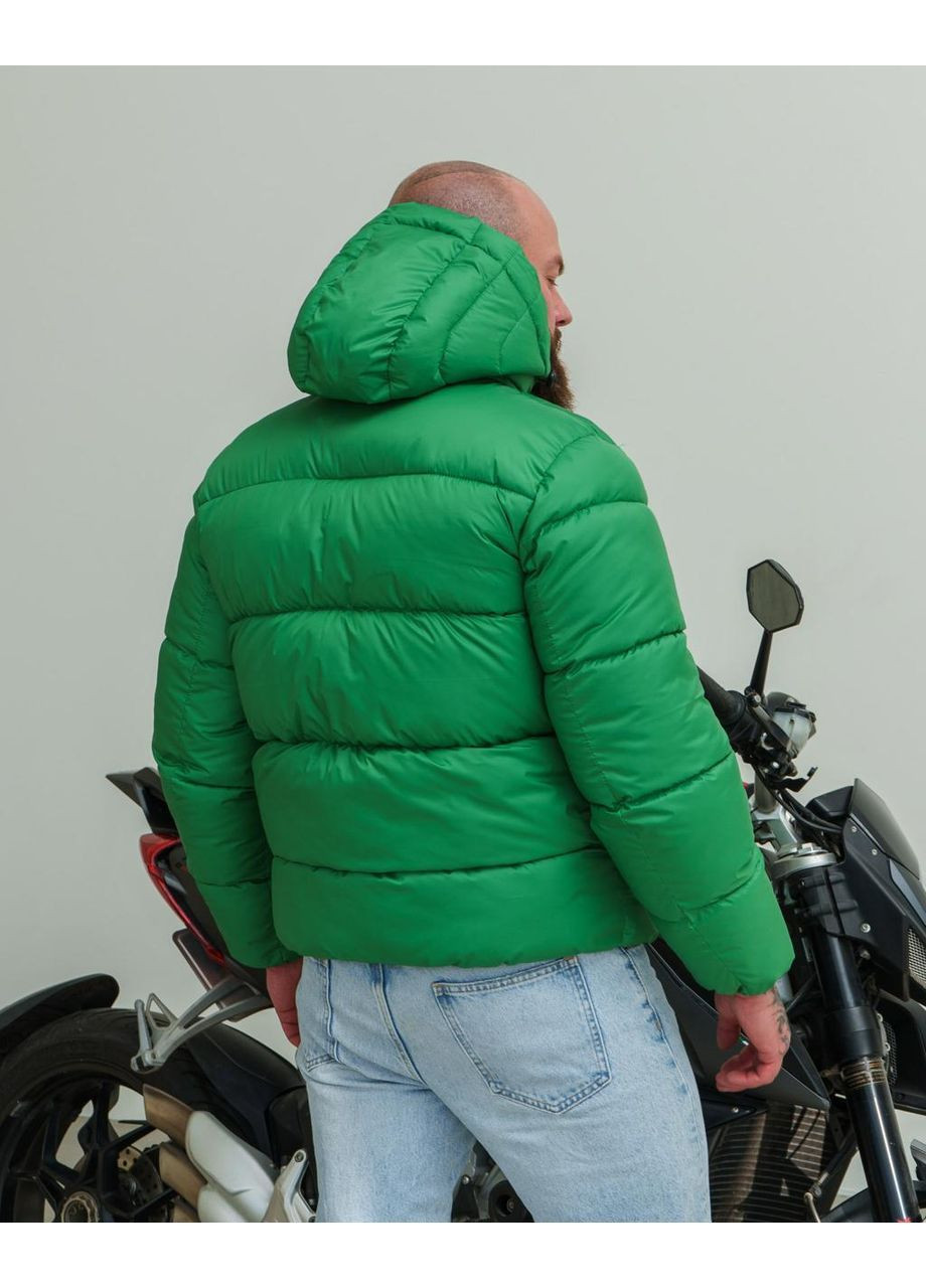 Зеленый зимний Пуховик Vakko