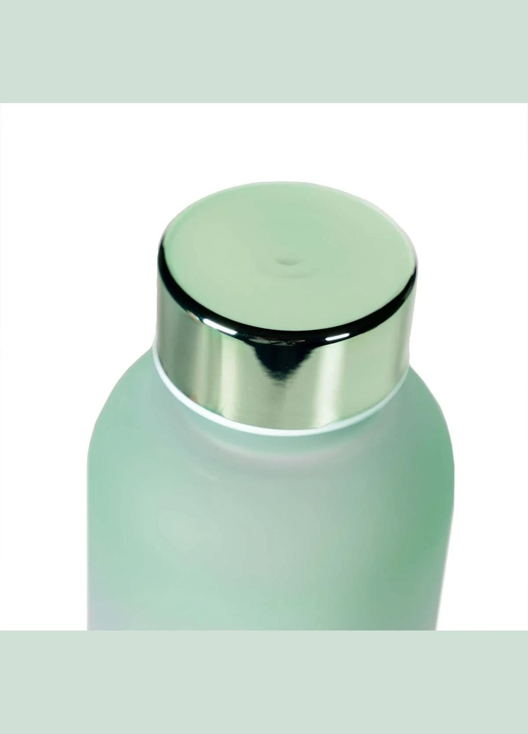 Спортивная бутылка BeastPink Thirst trap bottle 500 мл мятная матовая GymBeam (346514019)