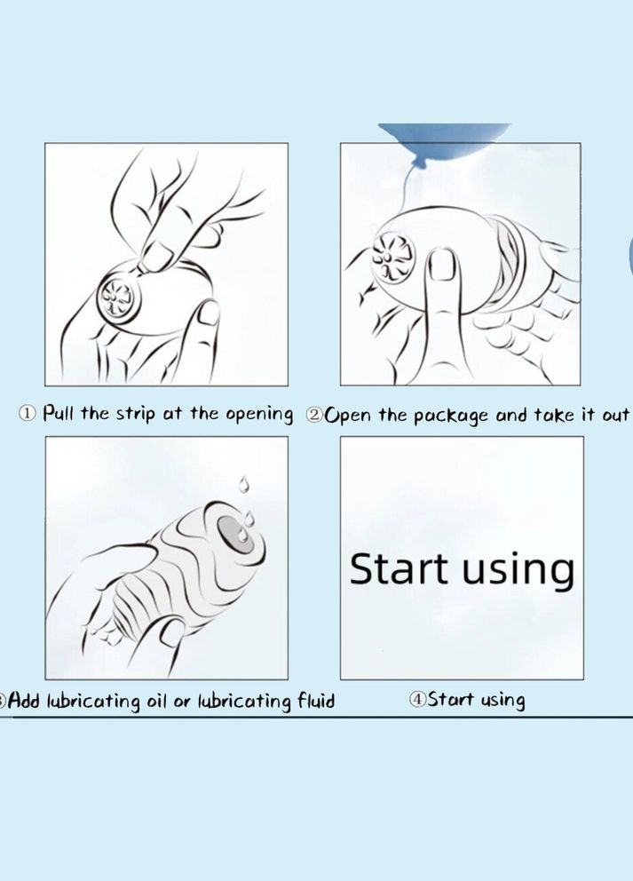 Яйце мастурбатор "Attractive Double-Sided EGG" Pretty Love від Baile LyBaile (296792572)