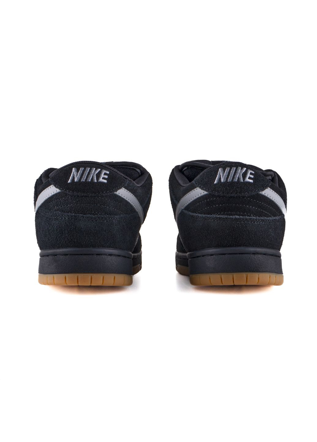 Сірі Осінні кросівки чоловічі nike sb dunk low pro black grey fog найк сб данк No Brand