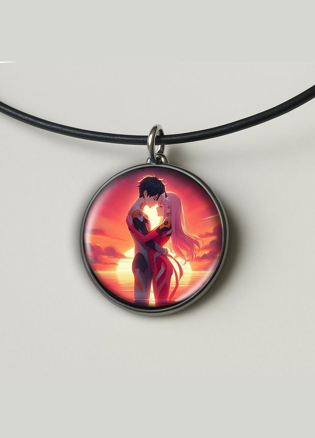 Набор подвеска (кулон) и брелок Аниме Любой во Франксе #04 (подарочный набор) No Brand (332633206)