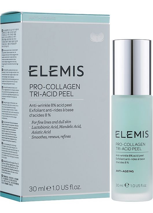 Антивековой пилинг Pro-Collagen Tri Acid Peel 30ml (852249-26732) Elemis (368622453)