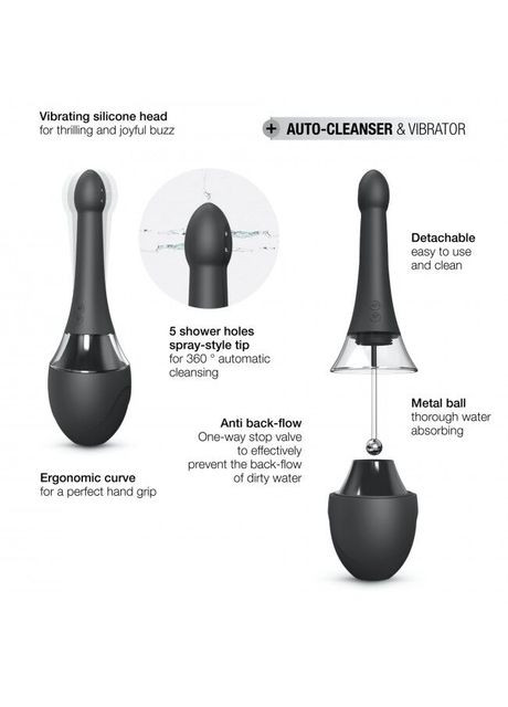 Автоматичний анальний душ-вібратор Douche Mate Pro Dorcel (369949282)