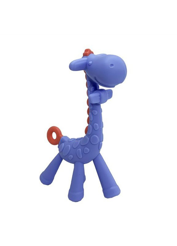 Силиконовый прорезыватель "Жираф" MGZ-0423(Violet) без футляра Megazayka (368805813)