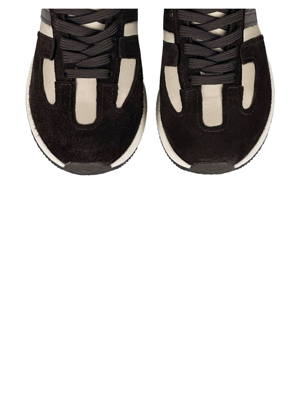 Кросівки коричнево-бежеві з натурального спилку-замші та нейлонової тканини KASANDRA 2006/2 коричневі демісезони (367054747)