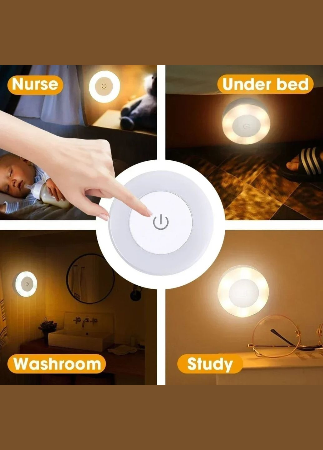 Сенсорный LED ночник-светильник China (345750788)