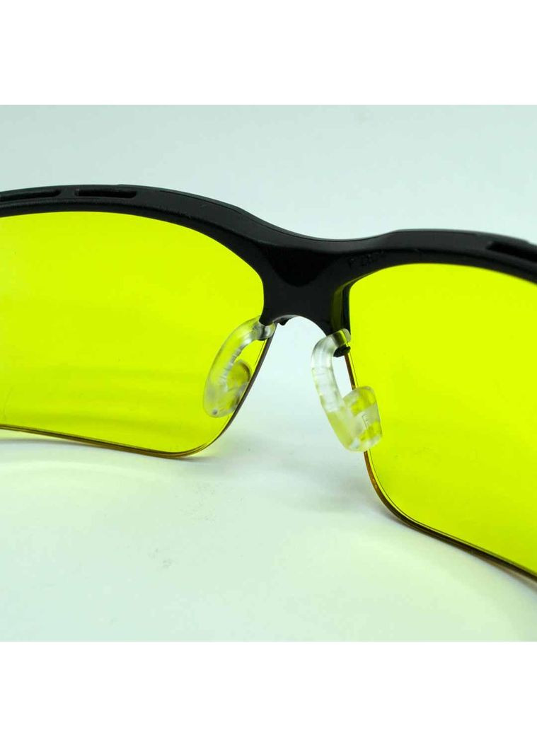 Окуляри захисні тактичні відкриті Venture-3 балістичні протиударні лінзи (amber) Жовті Pyramex (363132521)