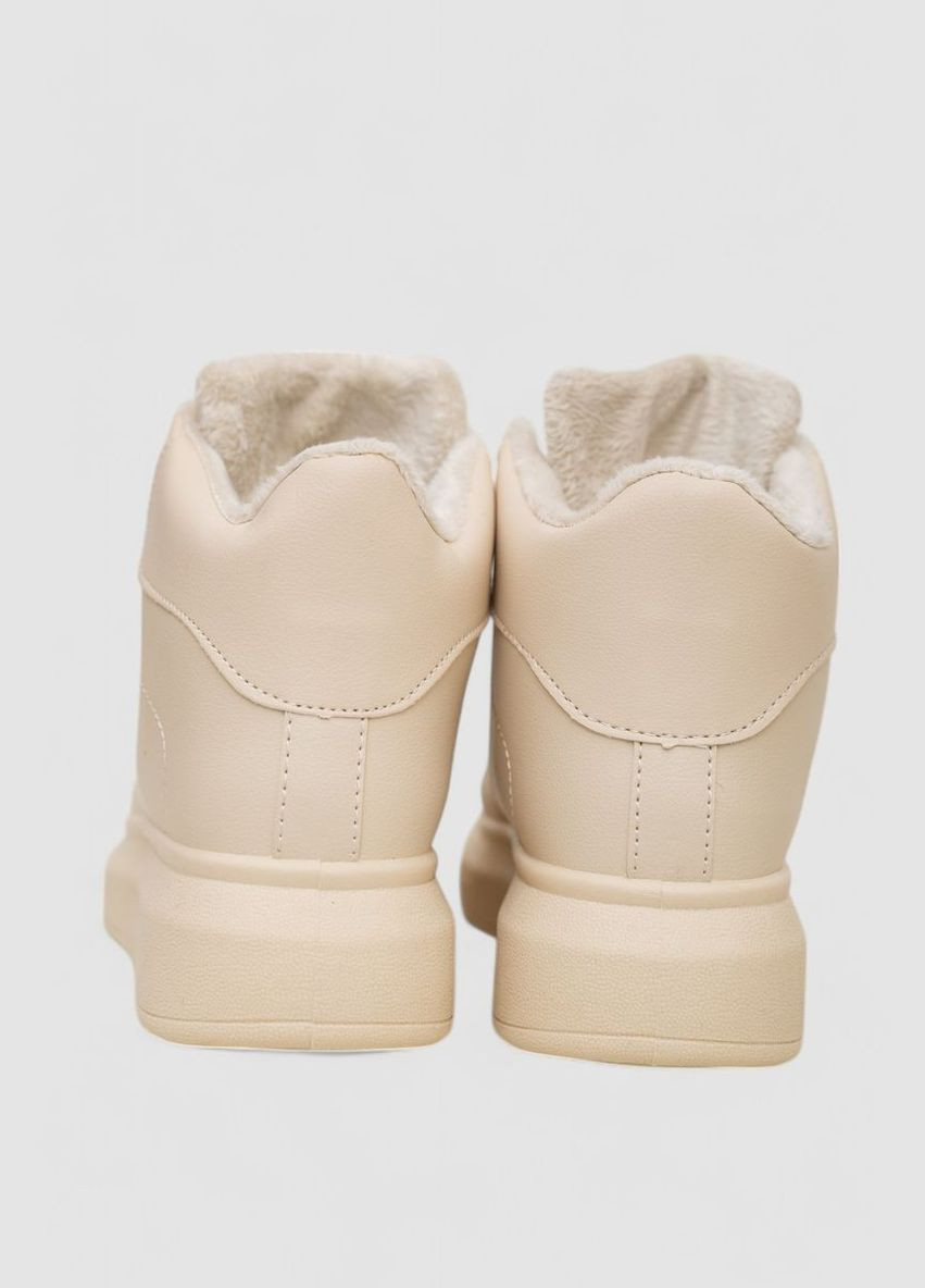 Кроссовки женские зимние на меху Ager 248RA2254 бежевые демисезоны (340052115)
