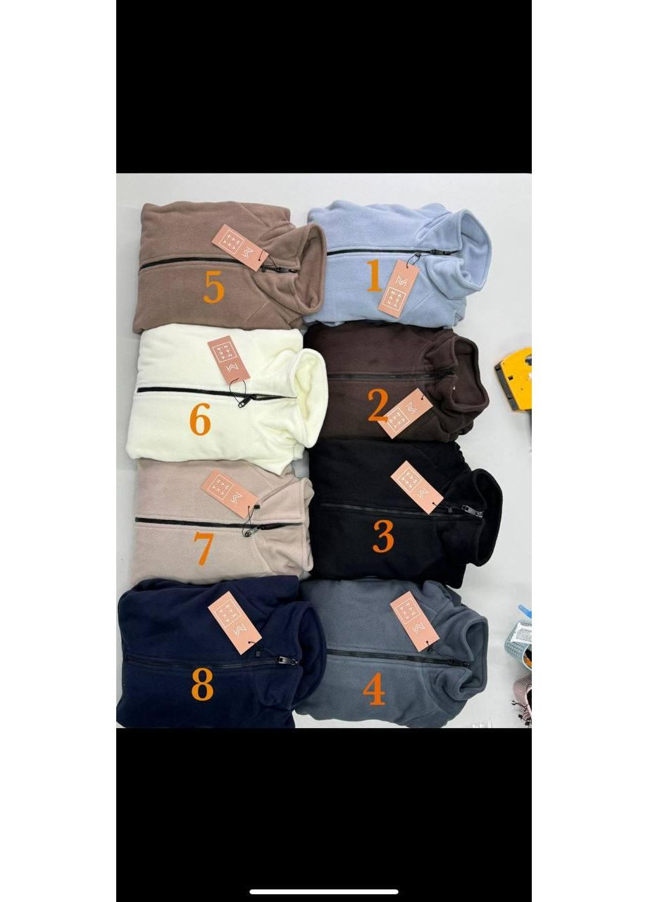 Костюм женский спортивный, теплый, на флисе, однотонный, с высоким горлом No Brand Mana A30 (349454755)