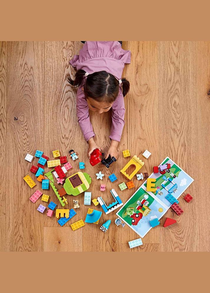 Конструктор Duplo Велика коробка з кубиками Deluxe (10914) Lego (316675582)