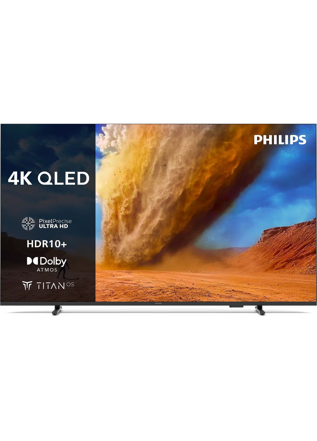 Телевізор 43" 43PUS7810/12 QLED 4K 60Hz Smart Titan OS Black Philips (362712712)