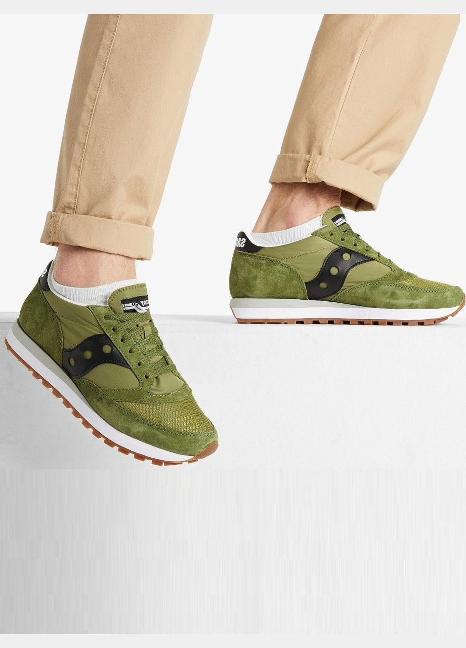 Зеленые кроссовки Saucony