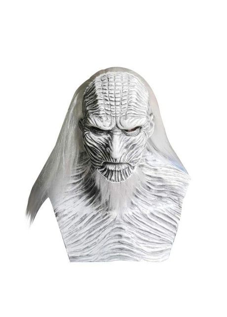 Комплект на Хэллоуин Игра престолов Маска Ночной Король и Перчатки из латекса ручной работы MOLEZU No Brand (307837728)