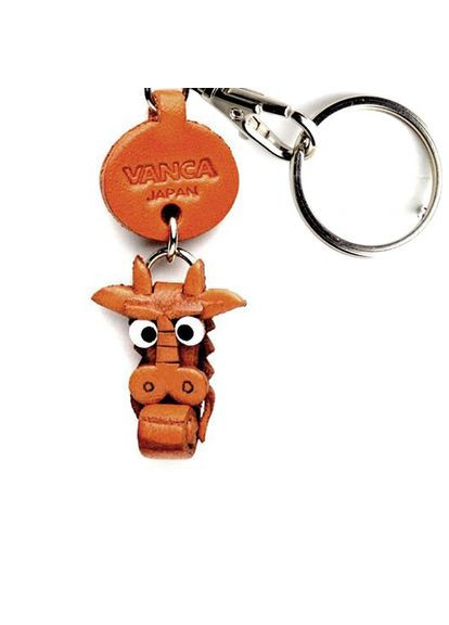 Dragon ДРАКОН 3D брелок на ключи, натуральная кожа, 2,5х2,5х1 см (4992858562600) Vanca (364748974)