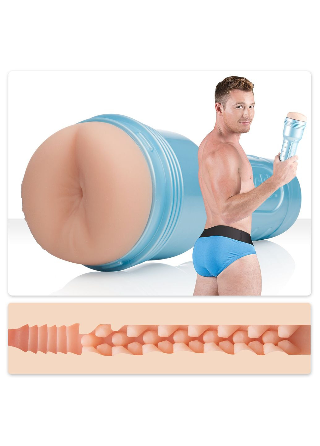 Мастурбатор-попка Fleshjack Boys: Brent Corrigan Bliss - CherryLove Fleshlight (339867153)