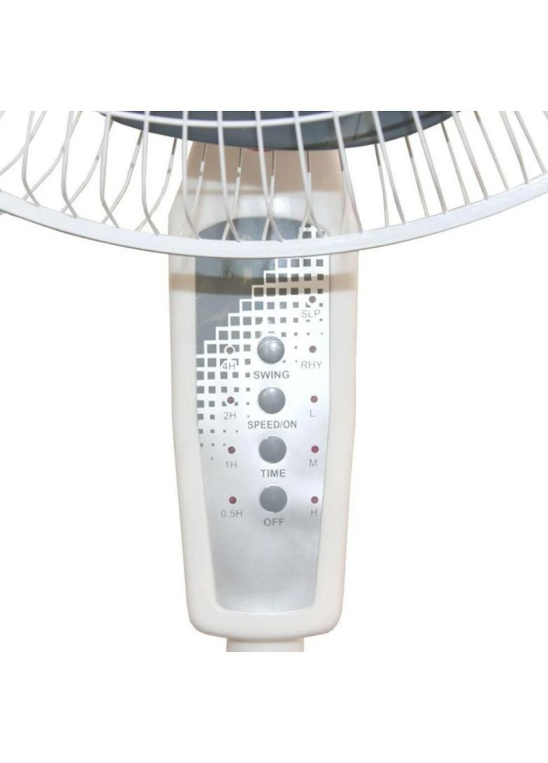 Напольный вентилятор 100 Вт с пультом ДУ белый (2104618588) Wimpex WX 1604 RC (335237563)