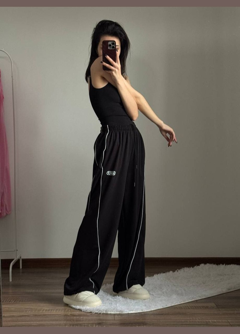 Женские спортивные оверсайз штаны No Brand Р1347-716/2 (339102949)