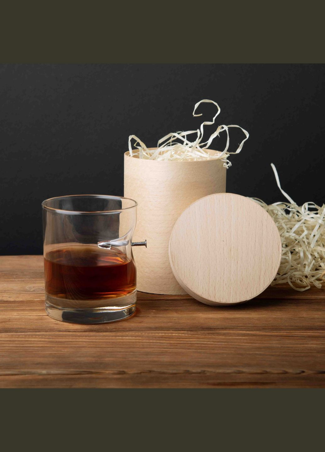 Склянка з цвяхом у тубусі у тубусі зі шпону (BD-PIN-14) 300 мл BeriDari (268035141)