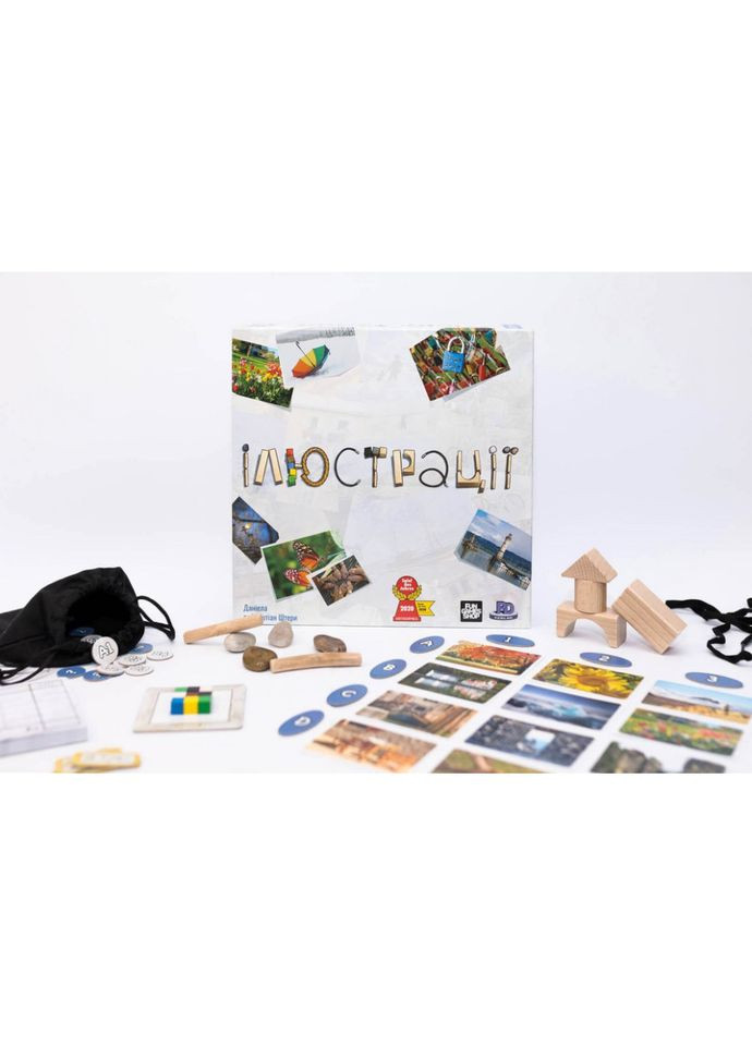 Настольная игра "Иллюстрации" FGS41 на украинском языке Fun Games (304972998)